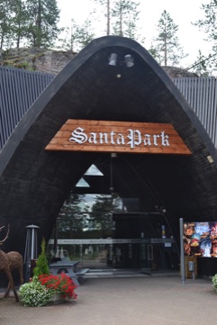 SantaPark entrance
